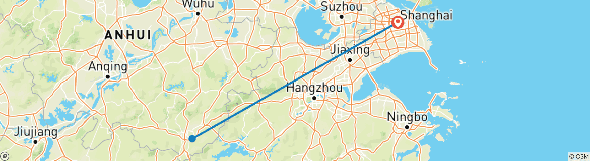 Imagen de un mapa que muestra la ruta del circuito