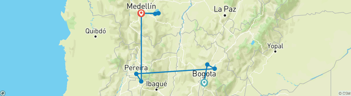 Imagen de un mapa que muestra la ruta del circuito