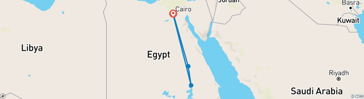 Imagen de un mapa que muestra la ruta del circuito