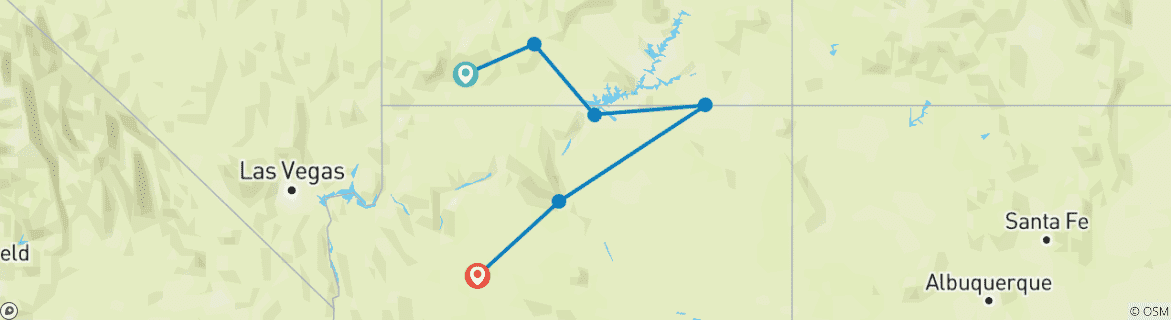 Imagen de un mapa que muestra la ruta del circuito