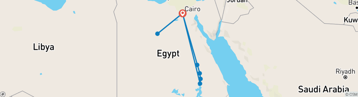 Imagen de un mapa que muestra la ruta del circuito