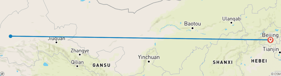 Imagen de un mapa que muestra la ruta del circuito