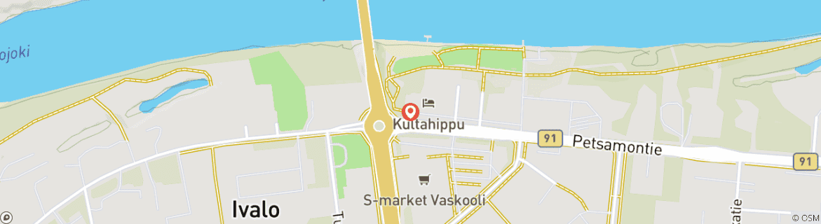 Karte von Finnland: Winterabenteuer