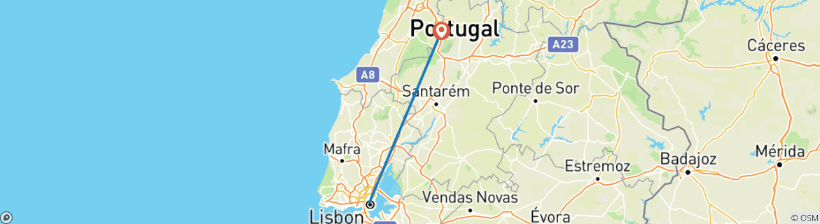 Imagen de un mapa que muestra la ruta del circuito