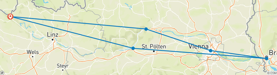 Imagen de un mapa que muestra la ruta del circuito