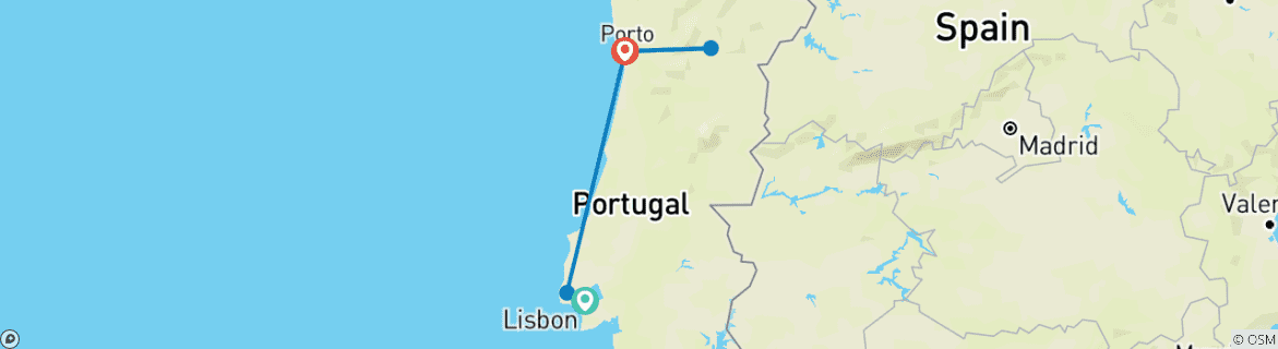 Imagen de un mapa que muestra la ruta del circuito