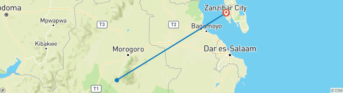 Imagen de un mapa que muestra la ruta del circuito