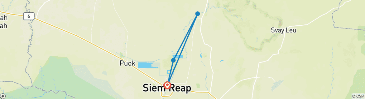 Imagen de un mapa que muestra la ruta del circuito