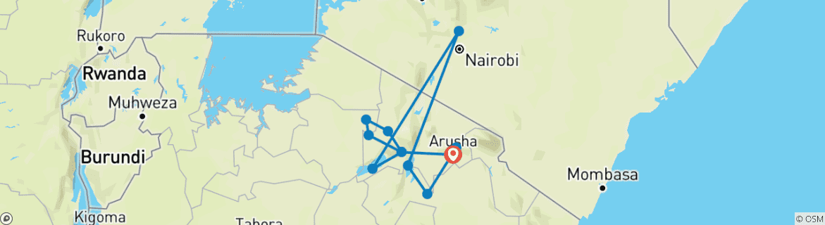 Imagen de un mapa que muestra la ruta del circuito