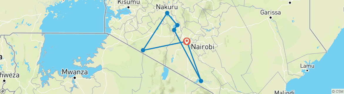 Imagen de un mapa que muestra la ruta del circuito