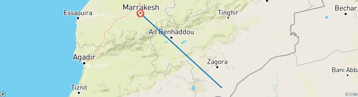Imagen de un mapa que muestra la ruta del circuito