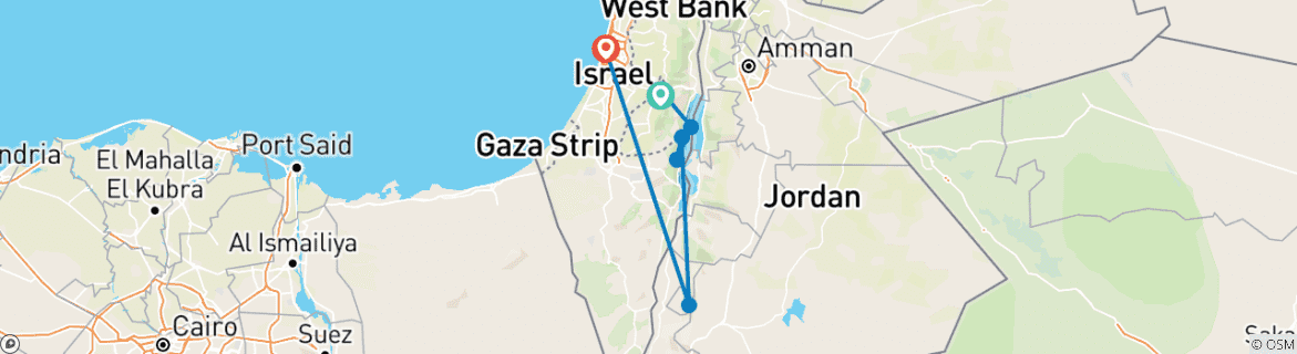 Imagen de un mapa que muestra la ruta del circuito