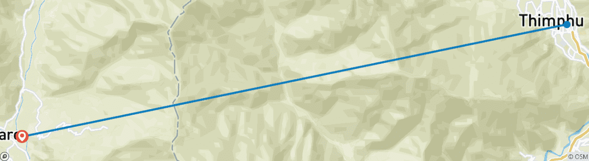 Imagen de un mapa que muestra la ruta del circuito