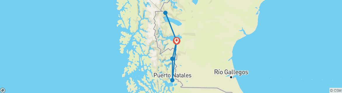Imagen de un mapa que muestra la ruta del circuito