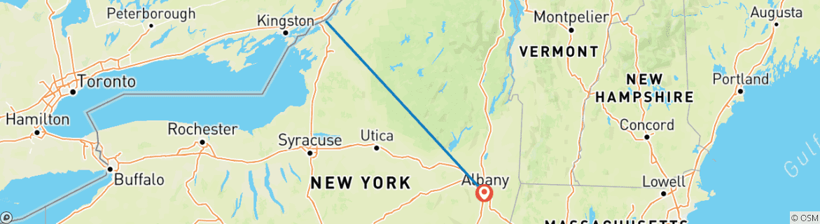 Imagen de un mapa que muestra la ruta del circuito