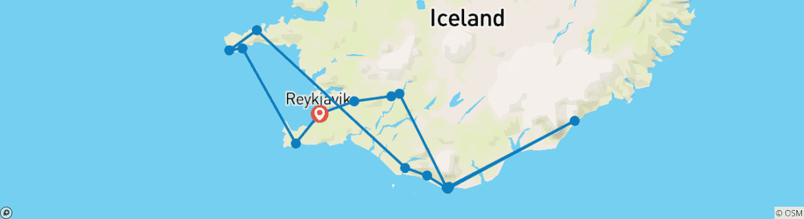 Imagen de un mapa que muestra la ruta del circuito