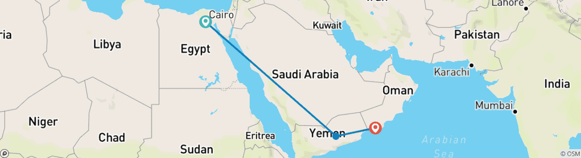 Imagen de un mapa que muestra la ruta del circuito