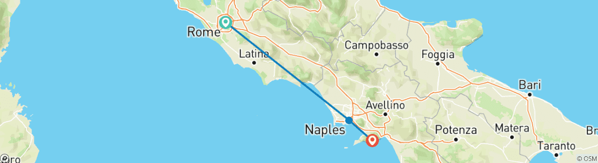 Imagen de un mapa que muestra la ruta del circuito