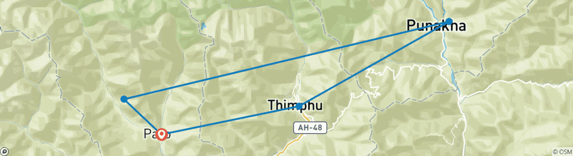 Imagen de un mapa que muestra la ruta del circuito