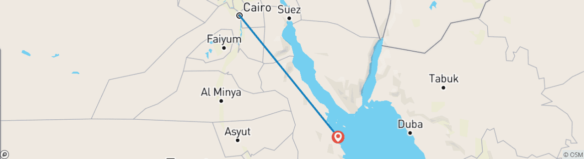 Imagen de un mapa que muestra la ruta del circuito