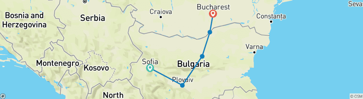 Imagen de un mapa que muestra la ruta del circuito