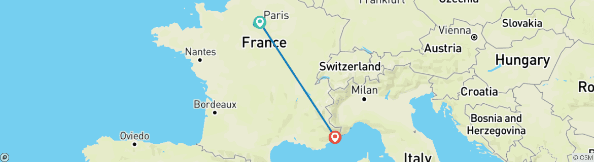 Imagen de un mapa que muestra la ruta del circuito
