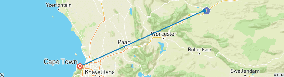 Imagen de un mapa que muestra la ruta del circuito