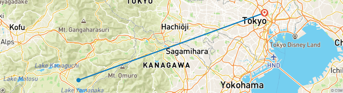 Imagen de un mapa que muestra la ruta del circuito