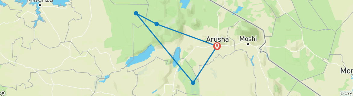 Imagen de un mapa que muestra la ruta del circuito