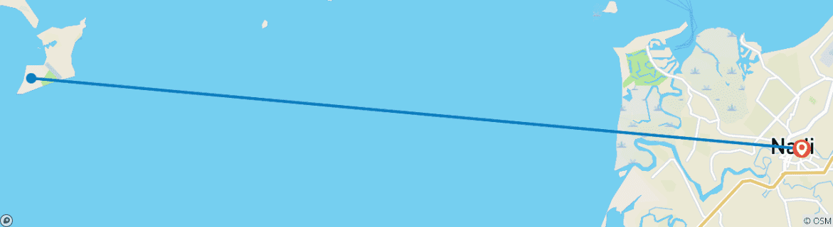 Image d'une carte montrant l'itinéraire du circuit