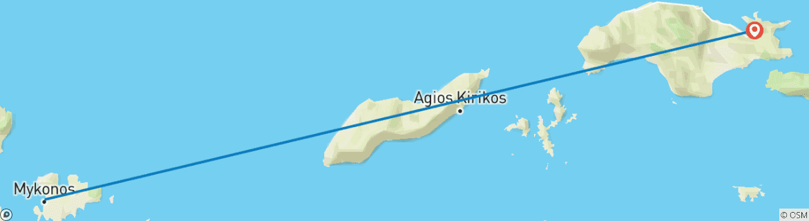 Imagen de un mapa que muestra la ruta del circuito