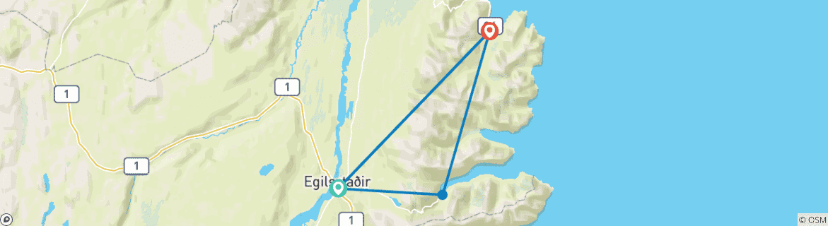 Imagen de un mapa que muestra la ruta del circuito