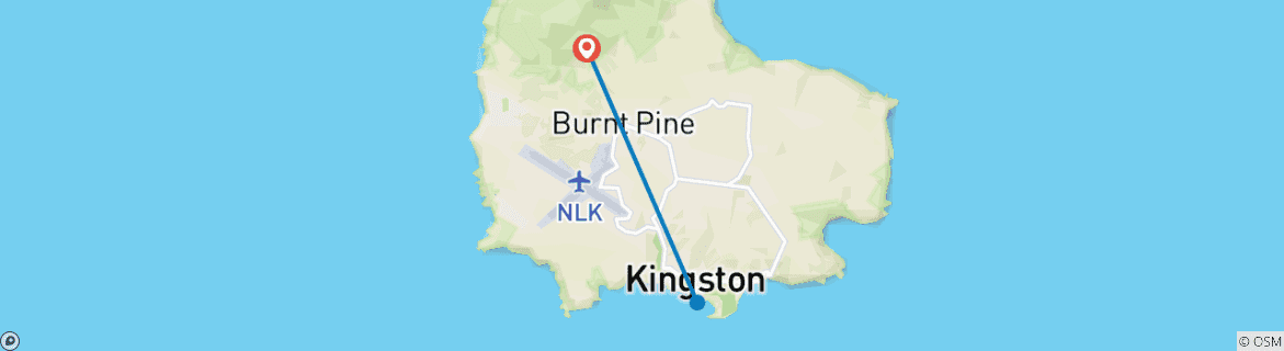 Imagen de un mapa que muestra la ruta del circuito