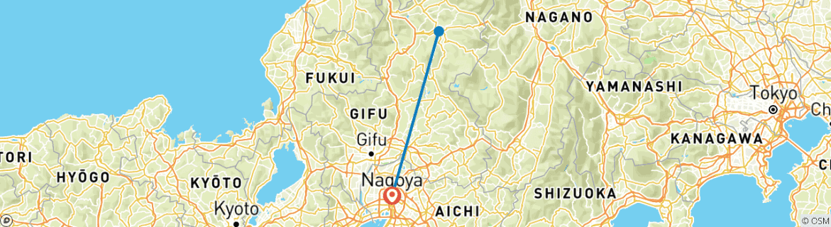 Imagen de un mapa que muestra la ruta del circuito
