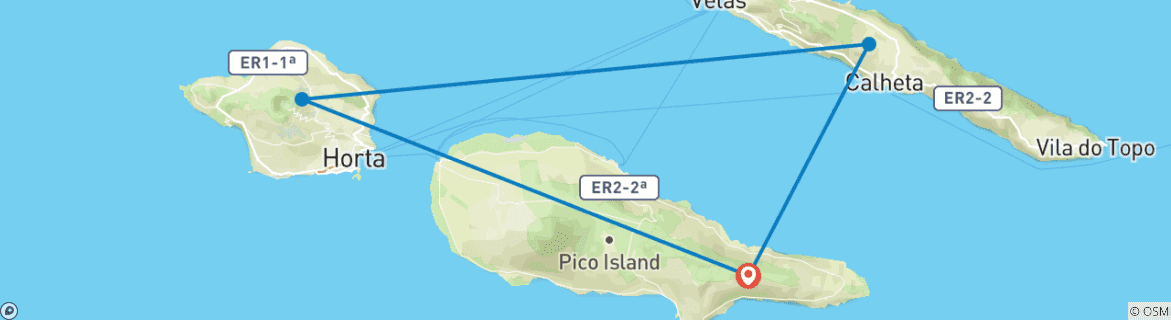 Imagen de un mapa que muestra la ruta del circuito