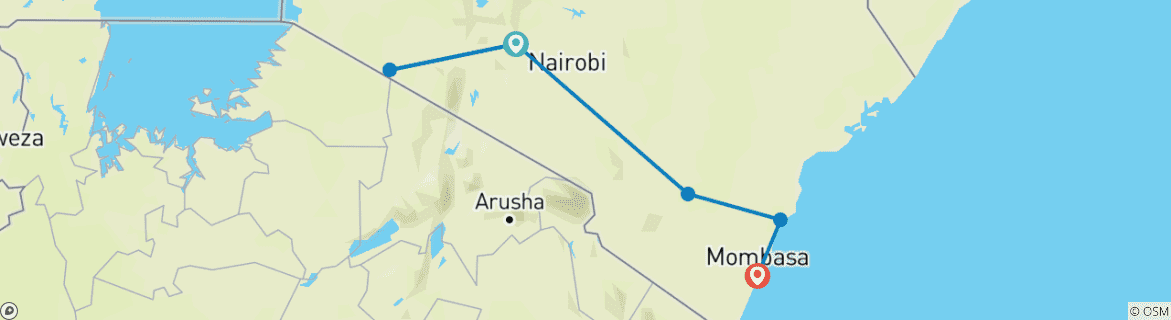 Imagen de un mapa que muestra la ruta del circuito