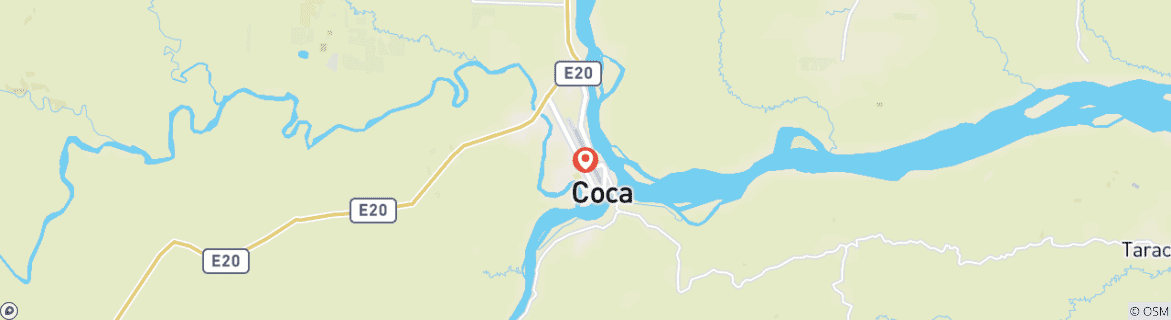 Carte du circuit Expédition en Amazonie à Yasuní - 8 jours