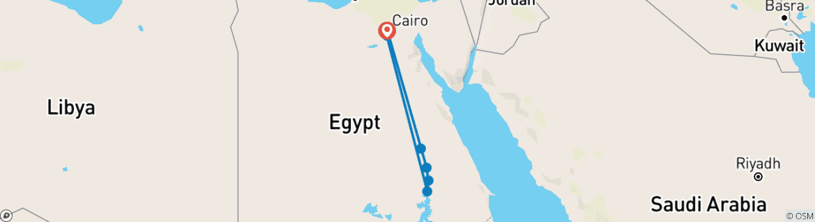 Imagen de un mapa que muestra la ruta del circuito