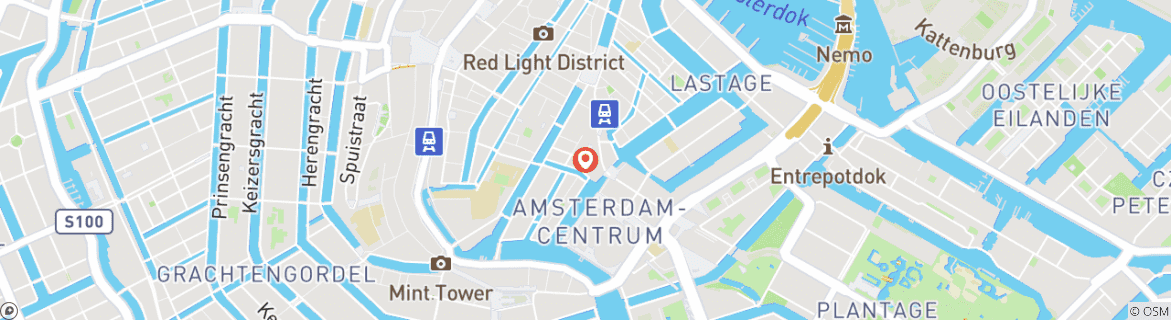 Carte du circuit La Hollande et ses tulipes 2026