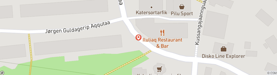 Carte du circuit Court séjour à Ilulissat (5 jours)