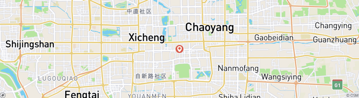 Image d'une carte montrant l'itinéraire du circuit