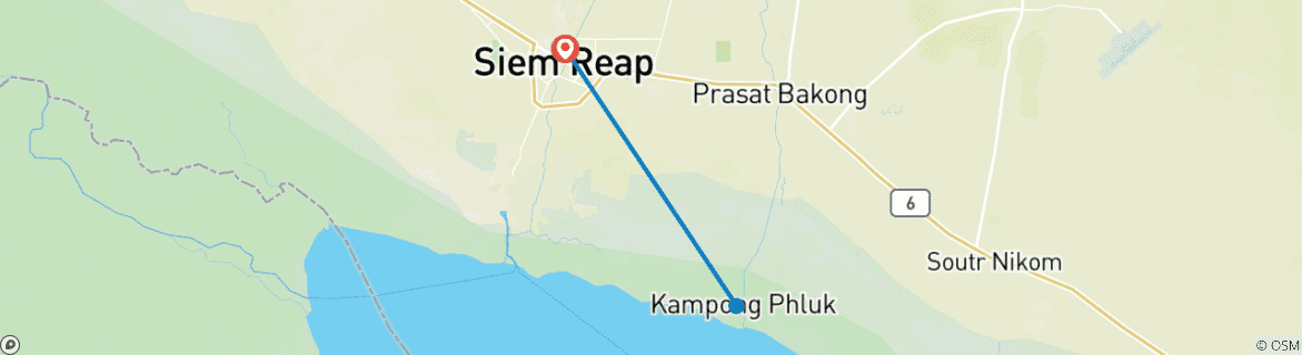 Imagen de un mapa que muestra la ruta del circuito