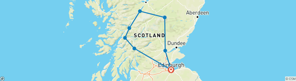 Imagen de un mapa que muestra la ruta del circuito