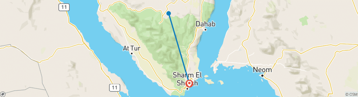 Imagen de un mapa que muestra la ruta del circuito