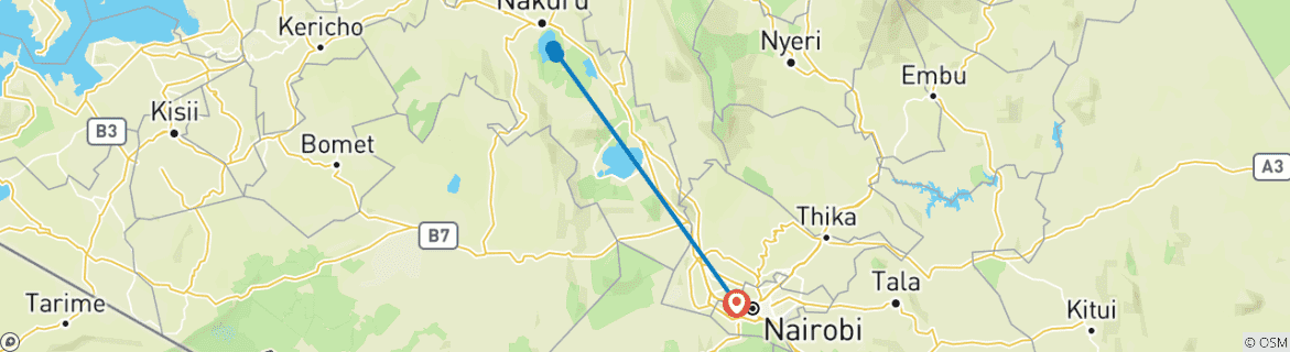 Imagen de un mapa que muestra la ruta del circuito