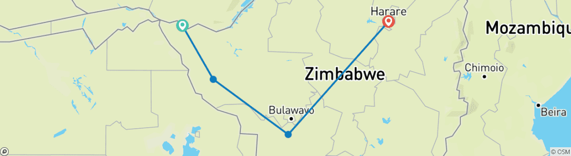 Imagen de un mapa que muestra la ruta del circuito