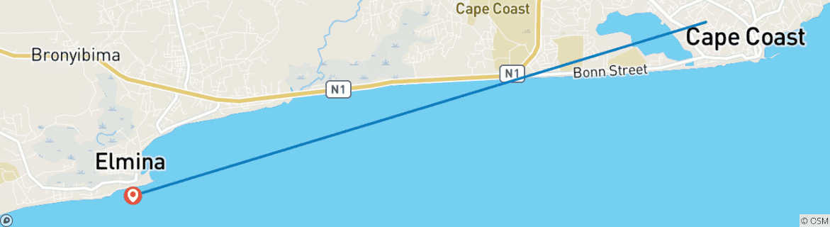 Imagen de un mapa que muestra la ruta del circuito