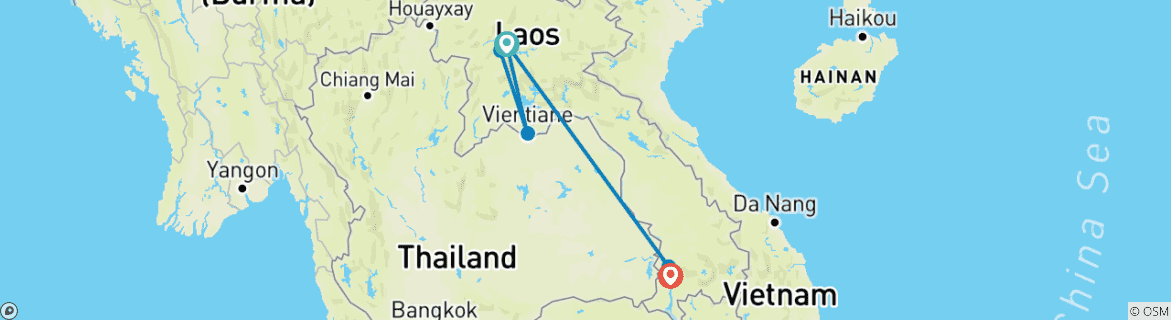 Imagen de un mapa que muestra la ruta del circuito