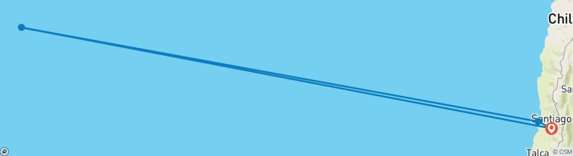 Imagen de un mapa que muestra la ruta del circuito