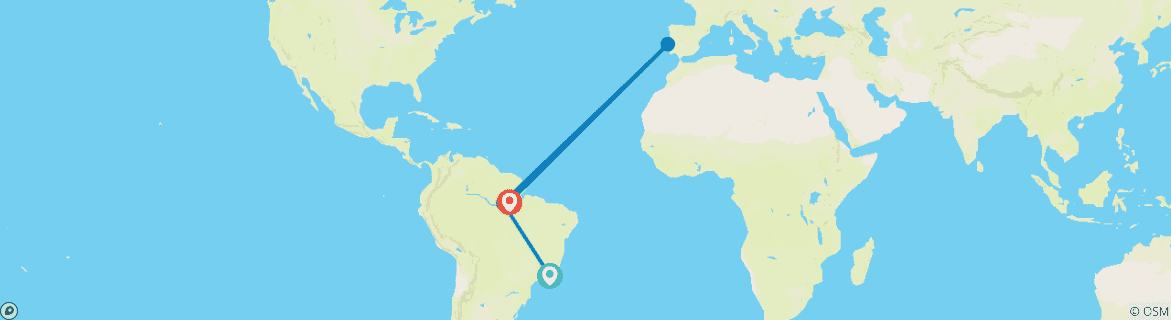 Imagen de un mapa que muestra la ruta del circuito